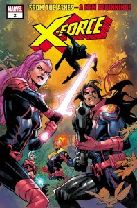X-force #2  Marvel Prh Comic Book 2024 CVR by Segovia, Stephen B&B