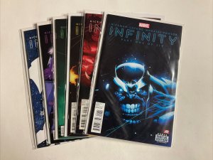 Infinity 1 2 3 4 5 6 Near Mint Nm Lot Run Set Marvel