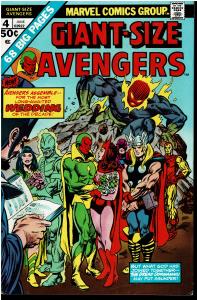 Giant Size Avengers #4, Vision and Scarlet Witch Marriage, 8.0 or Better