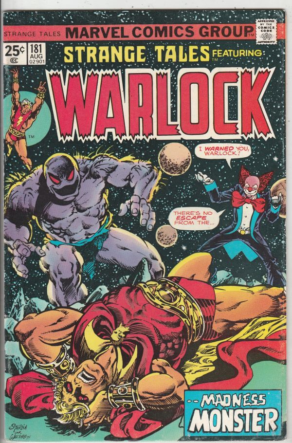 Strange Tales #181 (Aug-75) NM- High-Grade Adam Warlock | Comic Books