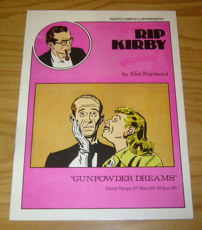 Rip Kirby #14 VF pacific comics club - alex raymond - gunpowder dreams - 1980