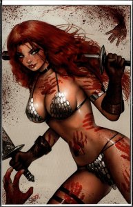 The Invincible Red Sonja #1 Comics Elite Cover B (2021) Red Sonja