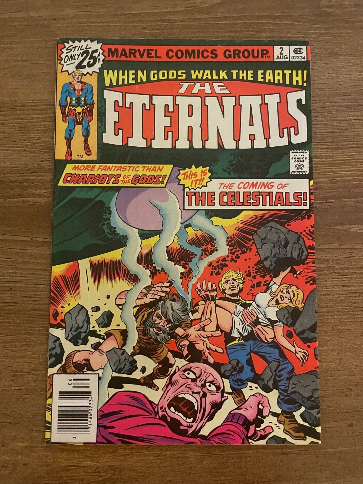 The Eternals Nm Marvel Comic Book Celestials Jack Kirby Art Series J Comic Books