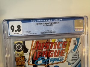 Justice League Europe #36 CGC 9.8 (1992)