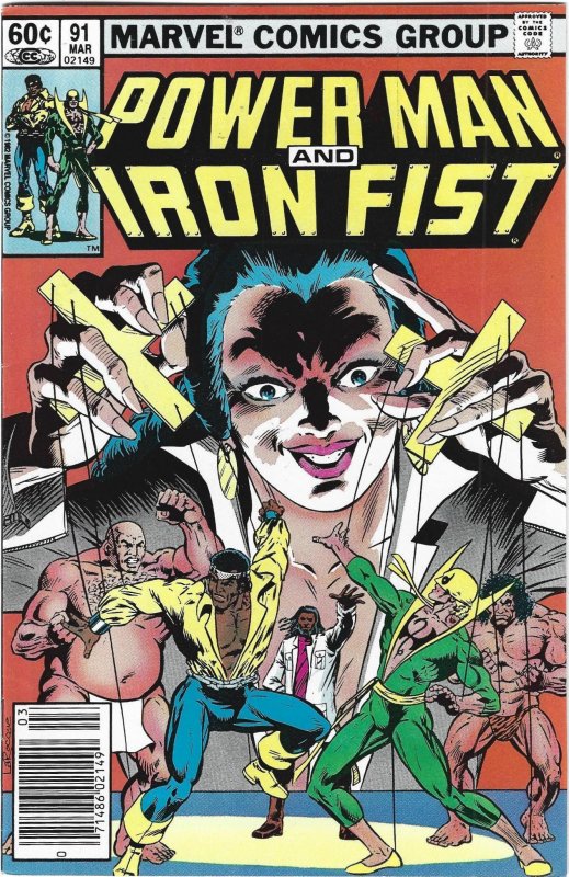 Power Man and Iron Fist #91 through 95 (1983)