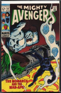 The Avengers #62 (1969) The Avengers [Key Issue] [Moisture Damage]