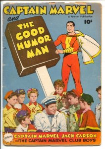 Captain Marvel and The Good Humor Man #1 1950-Fawcett-Jack Carson cover-rare ...