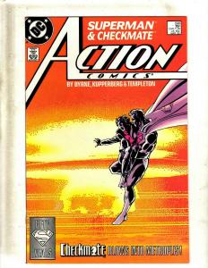 8 Action Comics DC Comic Books #598 599 600 601 602 603 604 605 Superman JF12