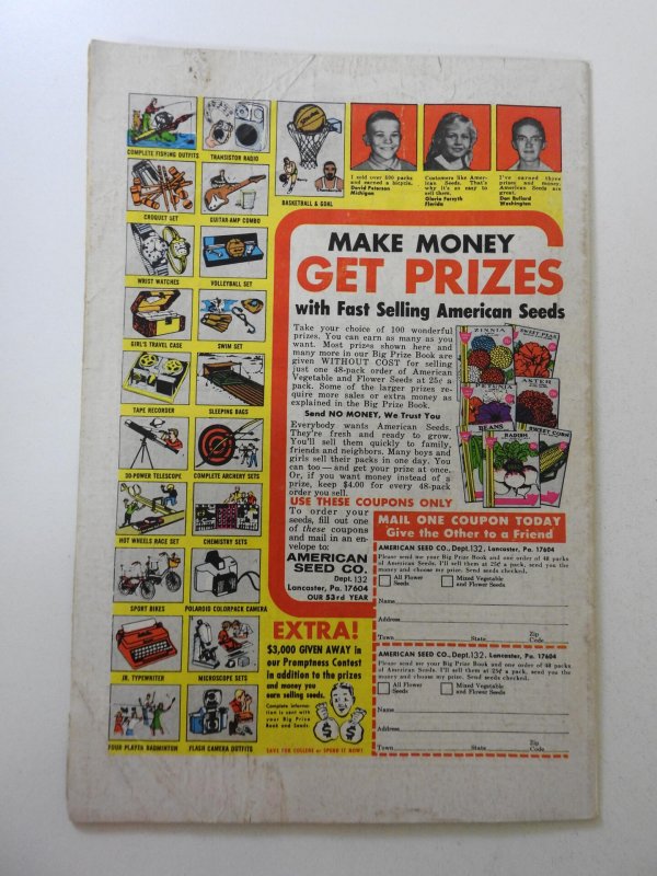 The Flash #204 (1971) VG- moisture stain, 2 centerfold wraps detached top staple