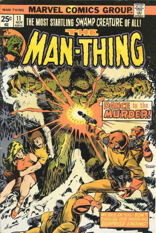 Man-Thing (1st Series) #11 VG; Marvel | low grade comic - we combine shipping 