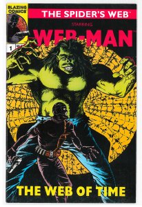 G-8 and His Battle Aces (1991) #1 NM, Web-Man on flip side