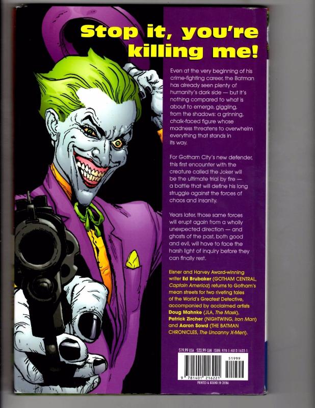 Batman The Man Who Laughs DC Comics HARDCOVER Graphic Novel 1st Print Joker J162