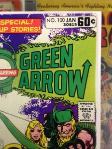 Green Lantern Green Arrow 100 VF-/VF 1st App. Airwave, Master-Tek  Mike Grell