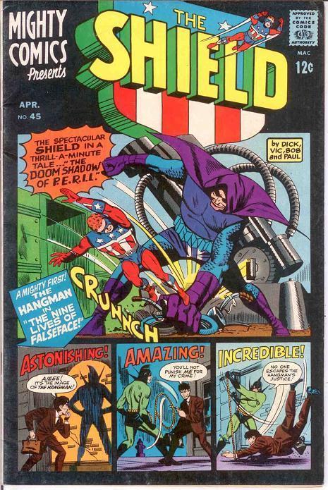 MIGHTY COMICS 45 F+   April 1967 COMICS BOOK