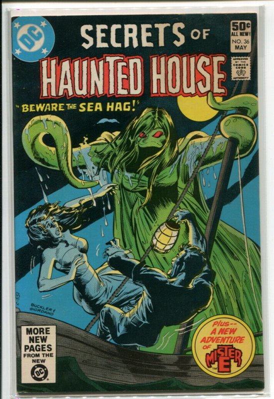 SECRETS OF HAUNTED HOUSE (1975 DC) #36 VG+ A18652