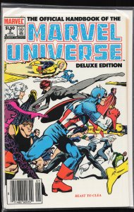 The Official Handbook of the Marvel Universe #2 (1985) Beast