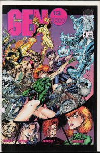 Gen 13 #4 Newsstand Edition (1994) Gen 13