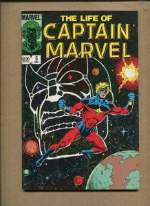 The Life of Captain Marvel #5 - Thanos Cover - (8.0) - 1984 WH