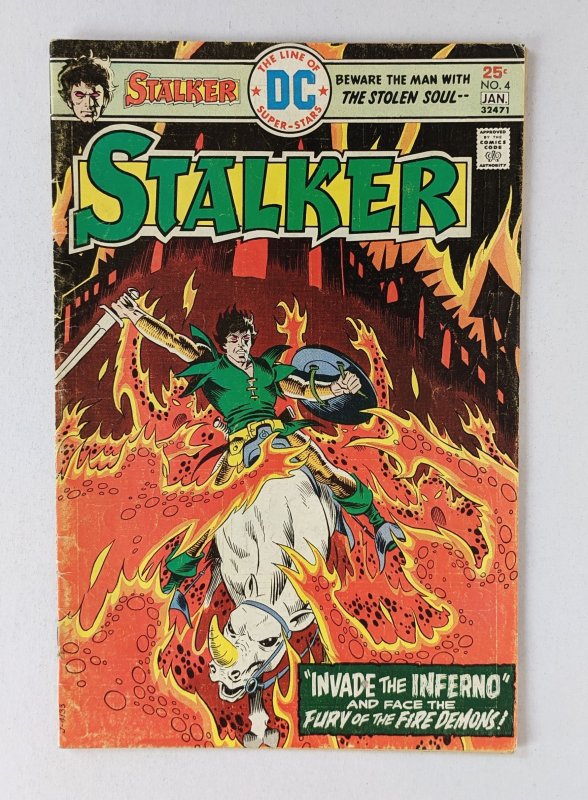 Stalker #4  (1975) VG   Steve Ditko & Wally Wood art