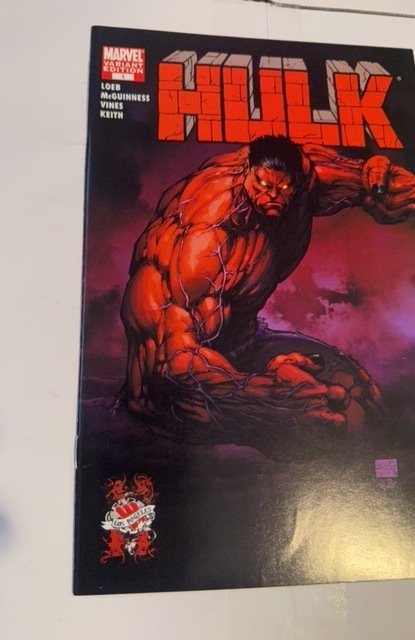 Hulk #1 Wizard World VIP Cover (2008) Mcguiness run
