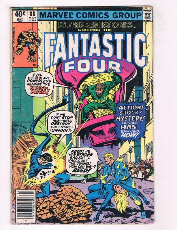 Marvels Greatest Comics #88 VG Marvel Comic Book Fantastic Four May 1980 DE36