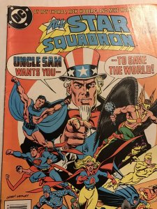 All-Star Squadron #31 : DC 3/84 VG; Newsstand, Uncle Sam, Liberty Belle