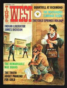 West 11/1970-Gunfight cover art by F.R. Lammert-Quantrill Raid at Richmond-Ma...