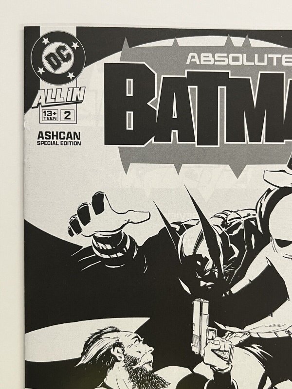 ABSOLUTE BATMAN #2 NYCC ASHCAN EDITION 2024 DC COMICS ALL-IN SNYDER PROSHIPPER