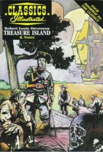 Classics Illustrated Study Guide: Treasure Island #1 VG; Acclaim | low grade com 