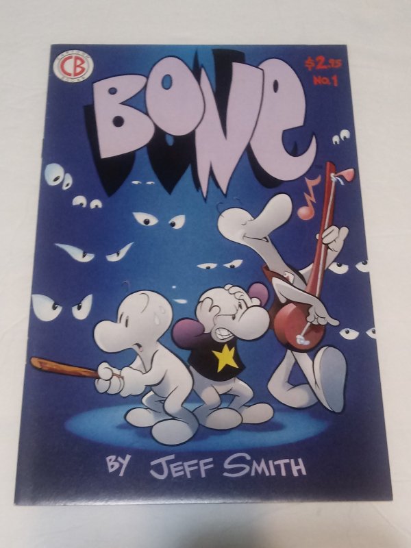 Bone #1 (VF+) 1993 Jeff Smith 6th Printing Cartoon Books ID11H