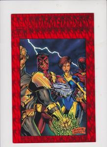 JUDGEMENT DAY V1 #1 1993 RED PRISMATIC COVER