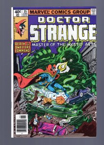 Doctor Strange #35 - George Roussos, Pablo Marcos, Tom Sutton Art. (7.0) 1979