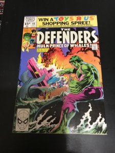 Z The Defenders #88 (1980) rare British pence variant Nighthawk in costume VF/NM