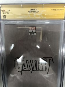 Gambit (2022) # 1 (CGC 9.8 SS) Signed By Peach Momoko•Virgin Edition