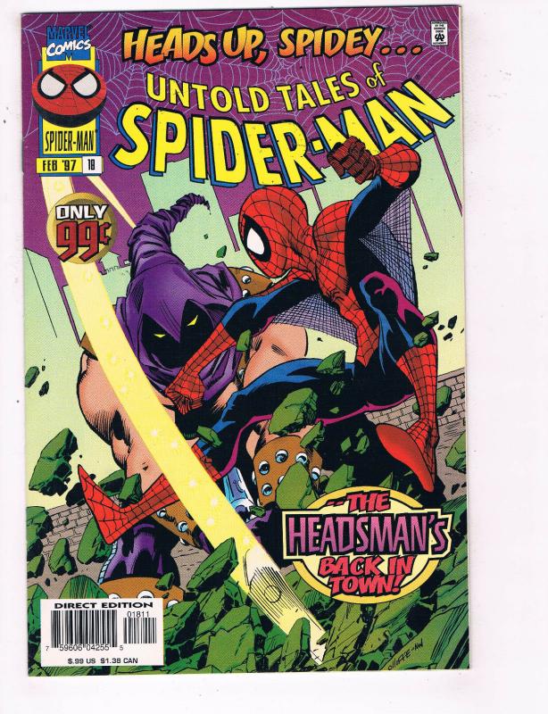 Untold Tales Of Spider-Man #18 VF Marvel Comics Comic Book  Feb 1997 DE24