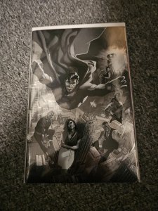 SUPERMAN #1 LUNAR RETAILER APPRECIATION FOIL VARIANT PRINT DC COMICS (2023) NM