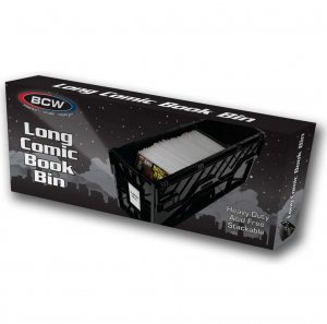 BCW Long Comic Book Bin - Black