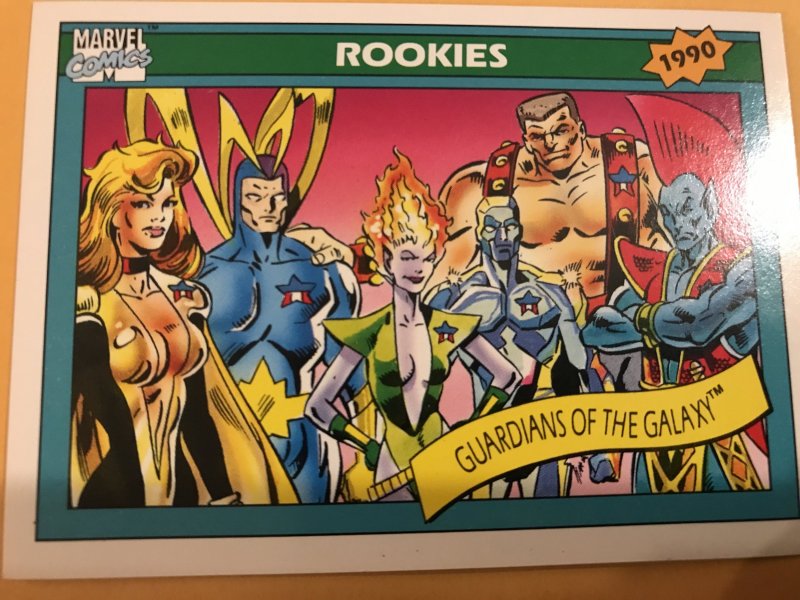 GUARDIANS OF THE GALAXY #84 : 1990 Marvel Universe Series 1 card, NM/M Rookies