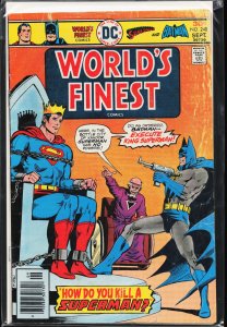 World's Finest Comics #240 (1976) Superman and Batman