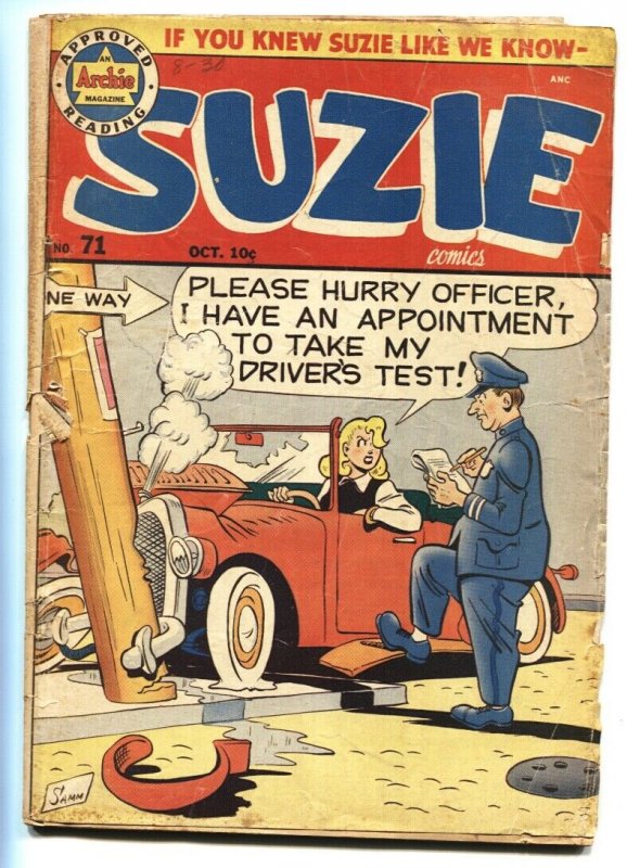 Suzie #71 Archie-Golf Story-GINGER-KATY KEENE-1949 G