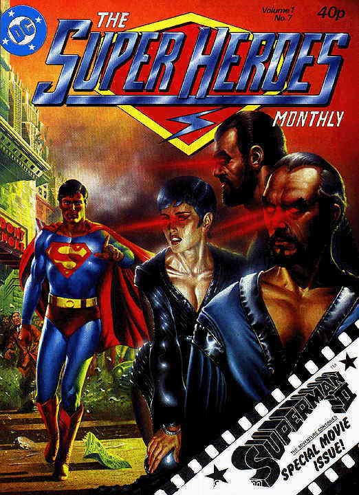 Super Heroes Monthly (1st Series) #7 FN ; London Editions | Superman II