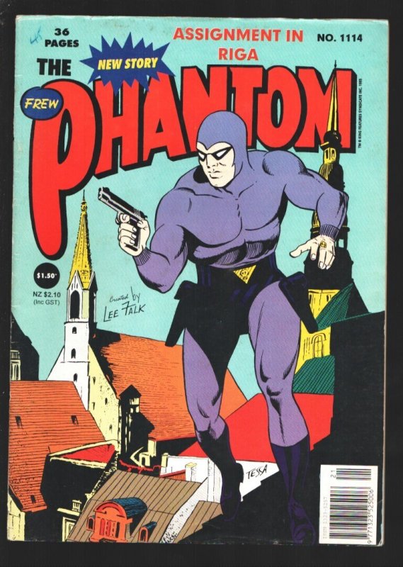 Phantom #1114 1995-Created by Lee Falk-Assignment in Riga-FN