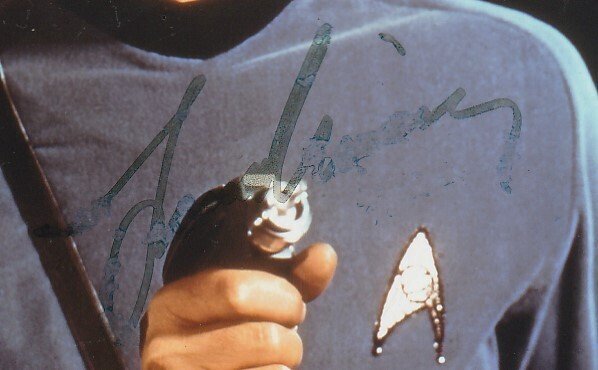 Autographed Leonard Nimoy Star Trek photo(No C.O.A.)