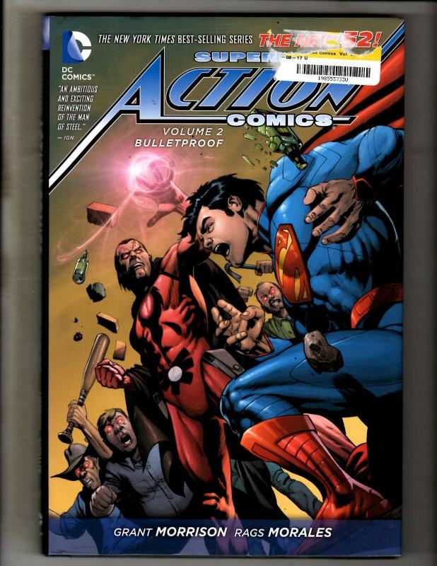 Superman Action Comics Vol. # 2 DC Comics Graphic Novel Book HARDCOVER J346