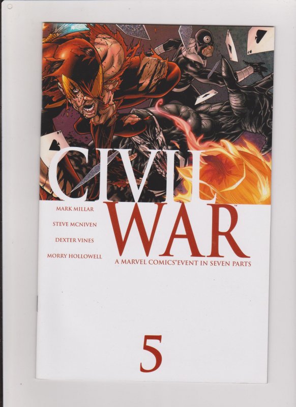 CIVIL WAR #5 VF/NM 2006 MARVEL COMICS