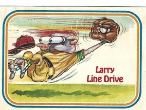 1988 Leaf Awesome All-Star Baseball #41 Larry Line Drive