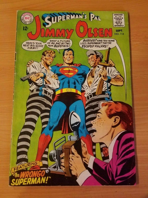 Superman's Pal, Jimmy Olsen #114 ~ FINE - VERY FINE VF ~ (1968, DC Comics)