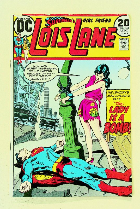 Superman S Girl Friend Lois Lane 133 Sep 1973 Dc Fine Comic Books Modern Age Dc