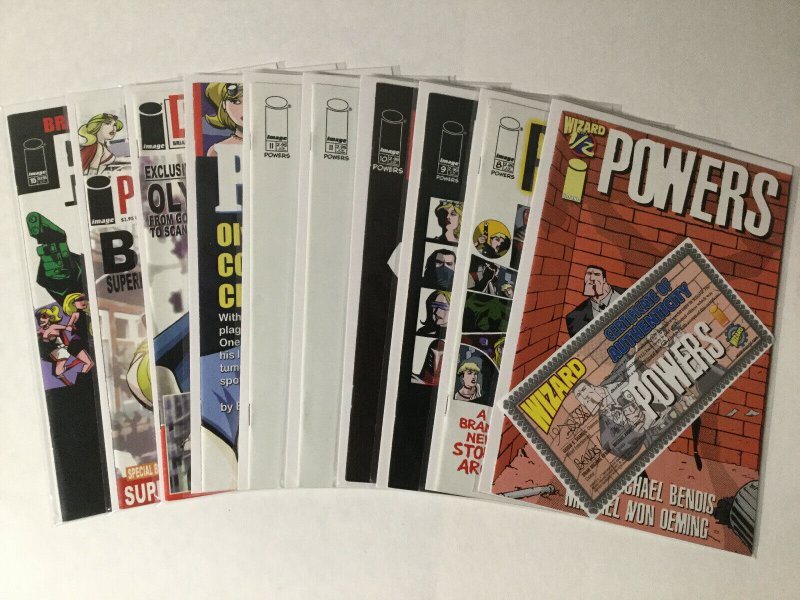 Powers 1/2 8-35 37 Giant Annual 1 Image 1-14 16-24 Icon Lot Very Fine-near Mint