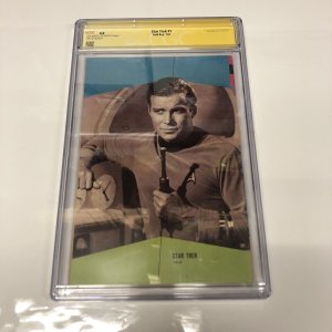 Star Trek (1967) # 1 (CGC 4.0 SS) Signed & Capt . Kirk Shatner • Incomplete